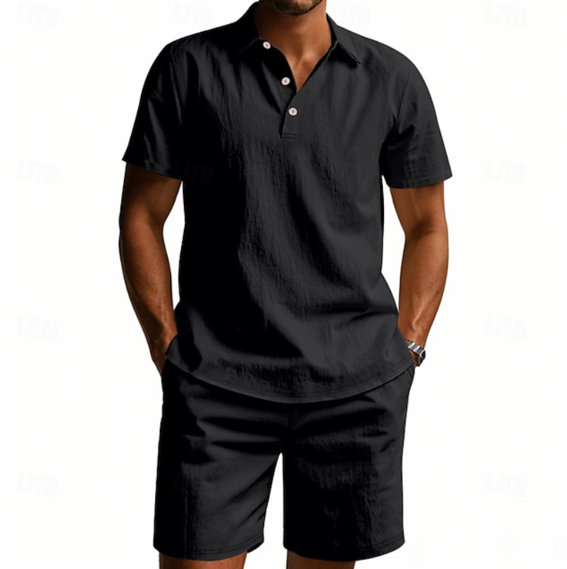 Darian | Breathable Summer Polo Set