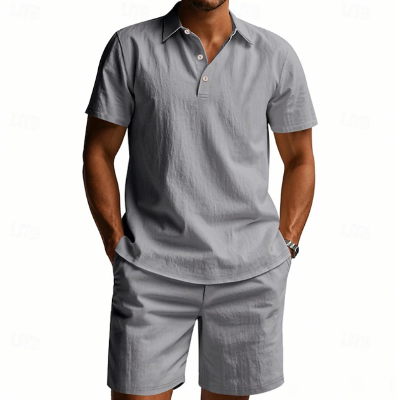 Darian | Breathable Summer Polo Set