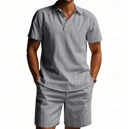 Darian | Breathable Summer Polo Set