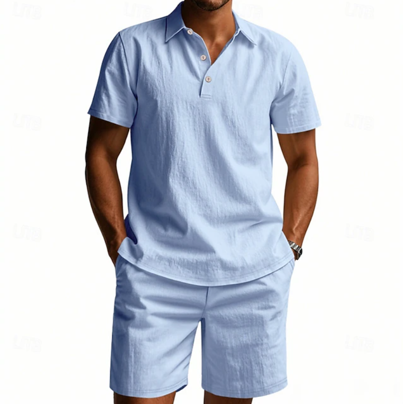 Darian | Breathable Summer Polo Set
