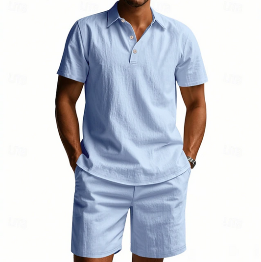 Darian | Breathable Summer Polo Set