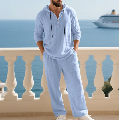 Branton | Coastal Drawstring Two Piece Set