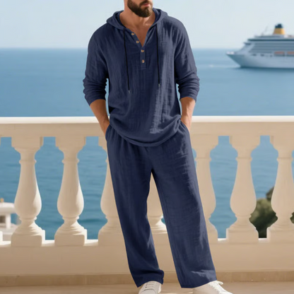 Branton | Coastal Drawstring Two Piece Set