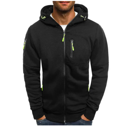 Corvex | Zip Front Hooded Jacket