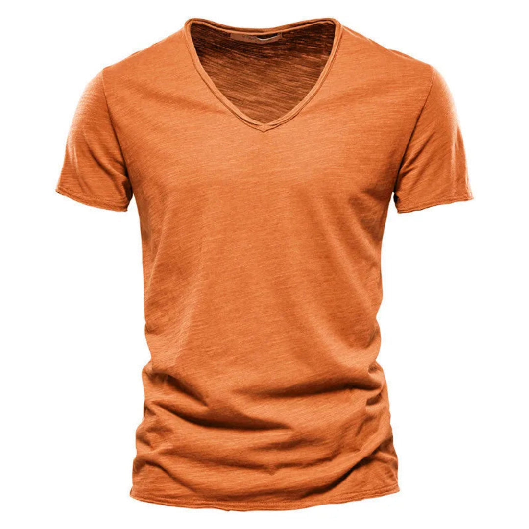Tanner | Relaxed Fit V Neck T Shirt