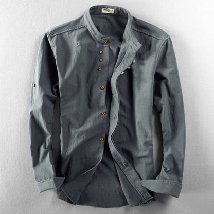 Yorke | Modern Mandarin Neck Shirt