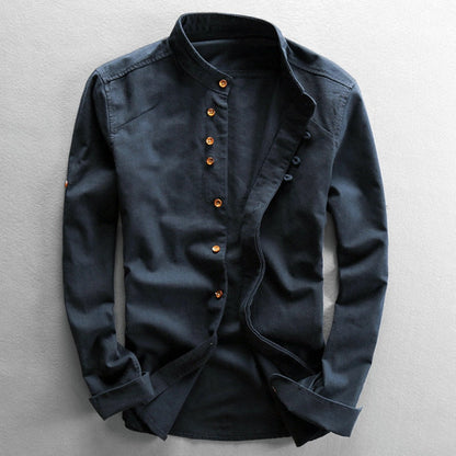 Yorke | Modern Mandarin Neck Shirt