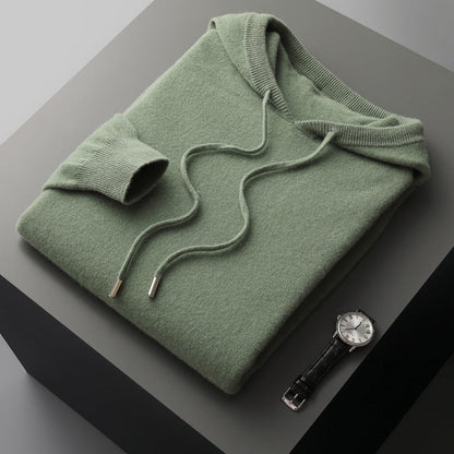 Callum | Lightweight Knit Hoodie