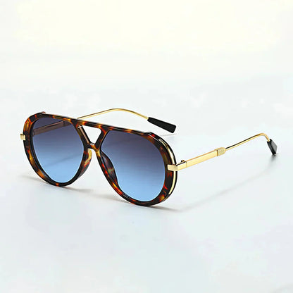 Dahlia | Statement Metal Aviator Sunglasses