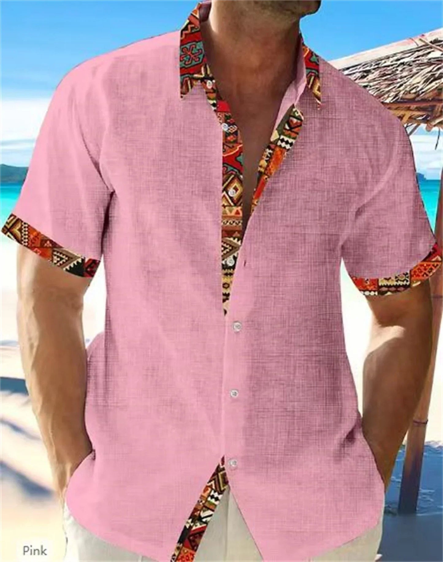 Tobias | Desert Inspired Linen Shirt