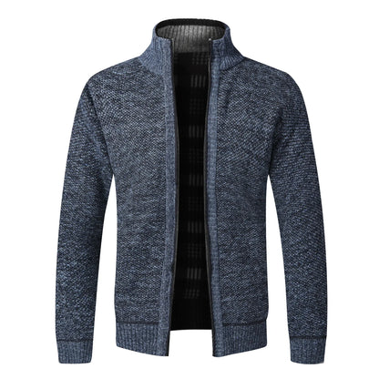Xavian | Premium Mock Neck Knit Jacket