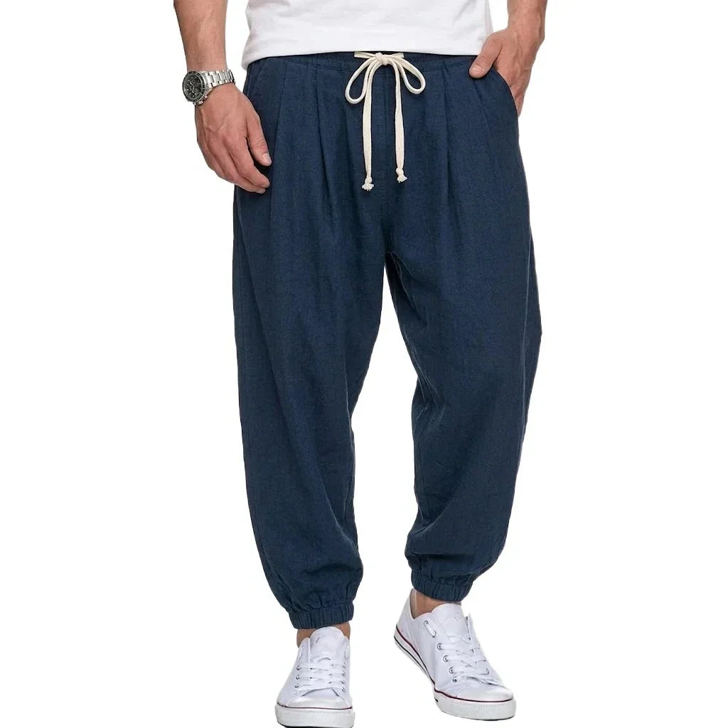 Jace | Relaxed Drawstring Tapered Pants