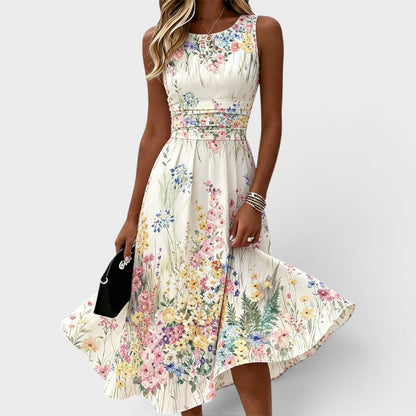 Emberly | Garden Bloom Fit and Flare Dress