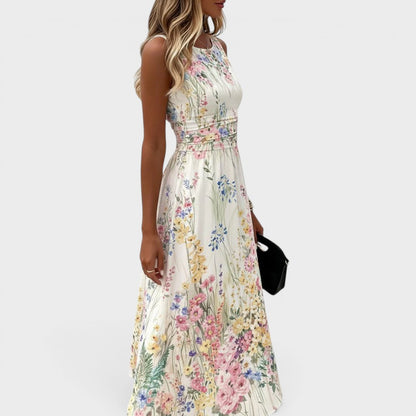 Emberly | Garden Bloom Fit and Flare Dress
