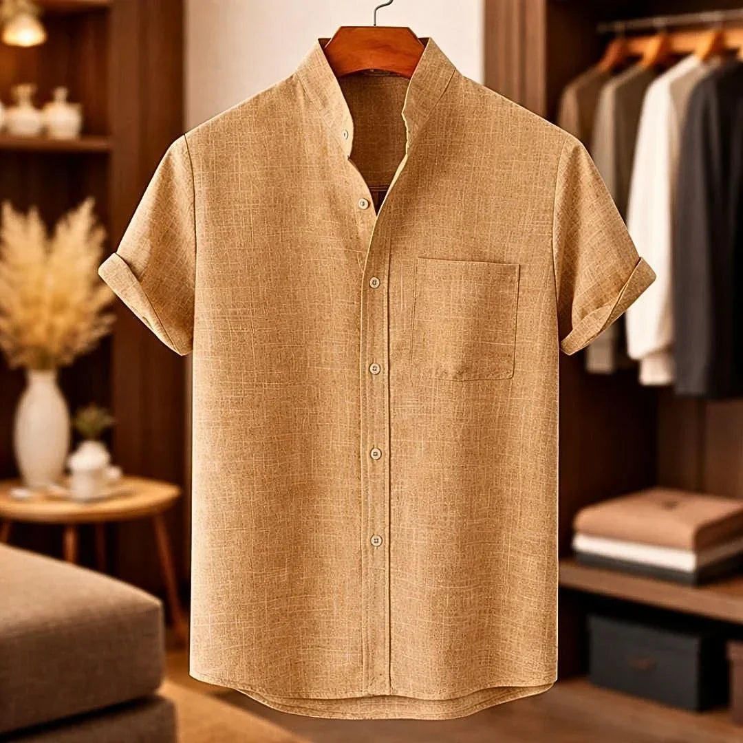 Godric | Relaxed Short Sleeve Casual Shirt