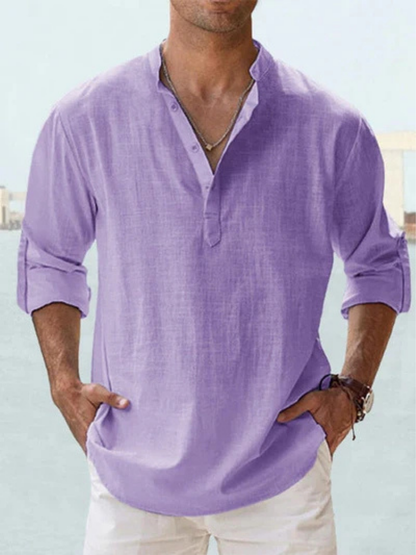 Caldwell | Lightweight Beach Linen Shirt