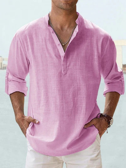 Caldwell | Lightweight Beach Linen Shirt