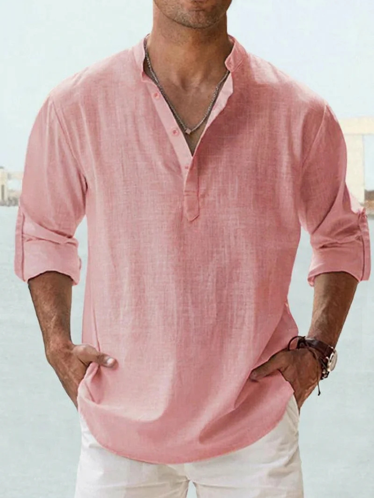 Caldwell | Lightweight Beach Linen Shirt