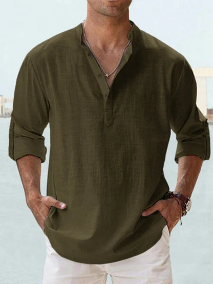 Caldwell | Lightweight Beach Linen Shirt