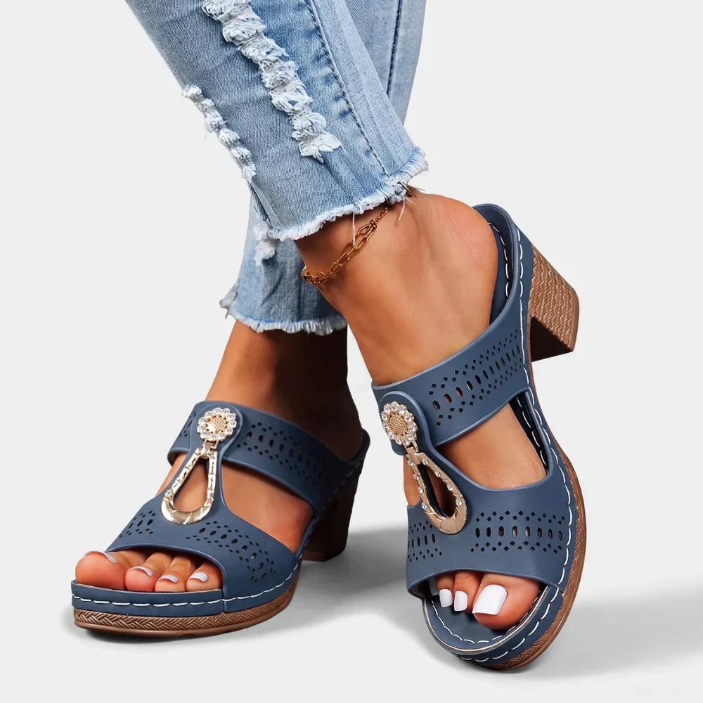 Esmaria | Cushioned Open Toe Walking Sandals