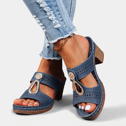 Esmaria | Cushioned Open Toe Walking Sandals