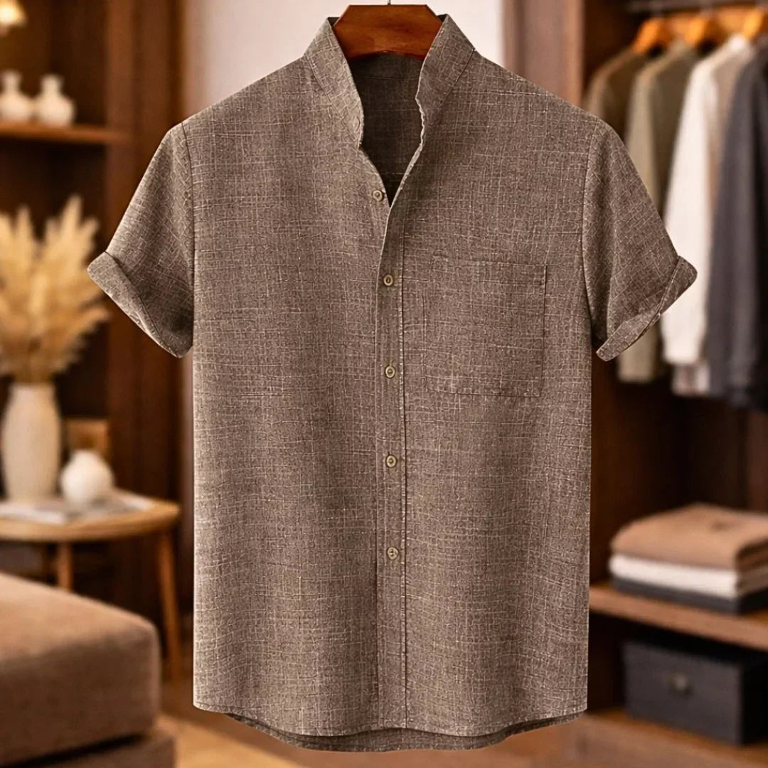 Godric | Relaxed Short Sleeve Casual Shirt