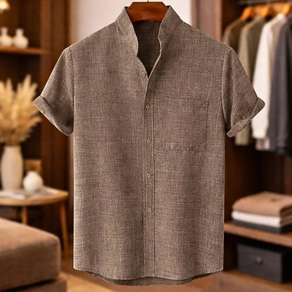 Godric | Relaxed Short Sleeve Casual Shirt