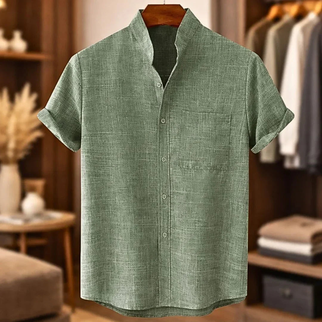 Godric | Relaxed Short Sleeve Casual Shirt