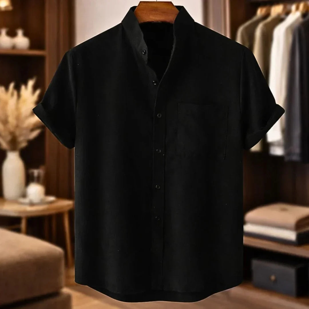 Godric | Relaxed Short Sleeve Casual Shirt
