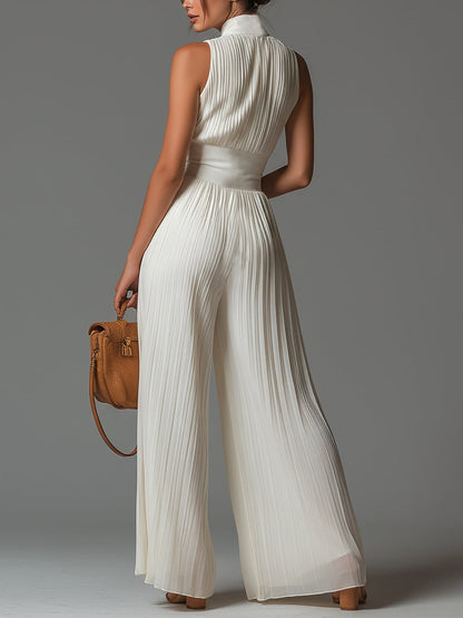 Gwendessa | Elegant Zip Front Jumpsuit