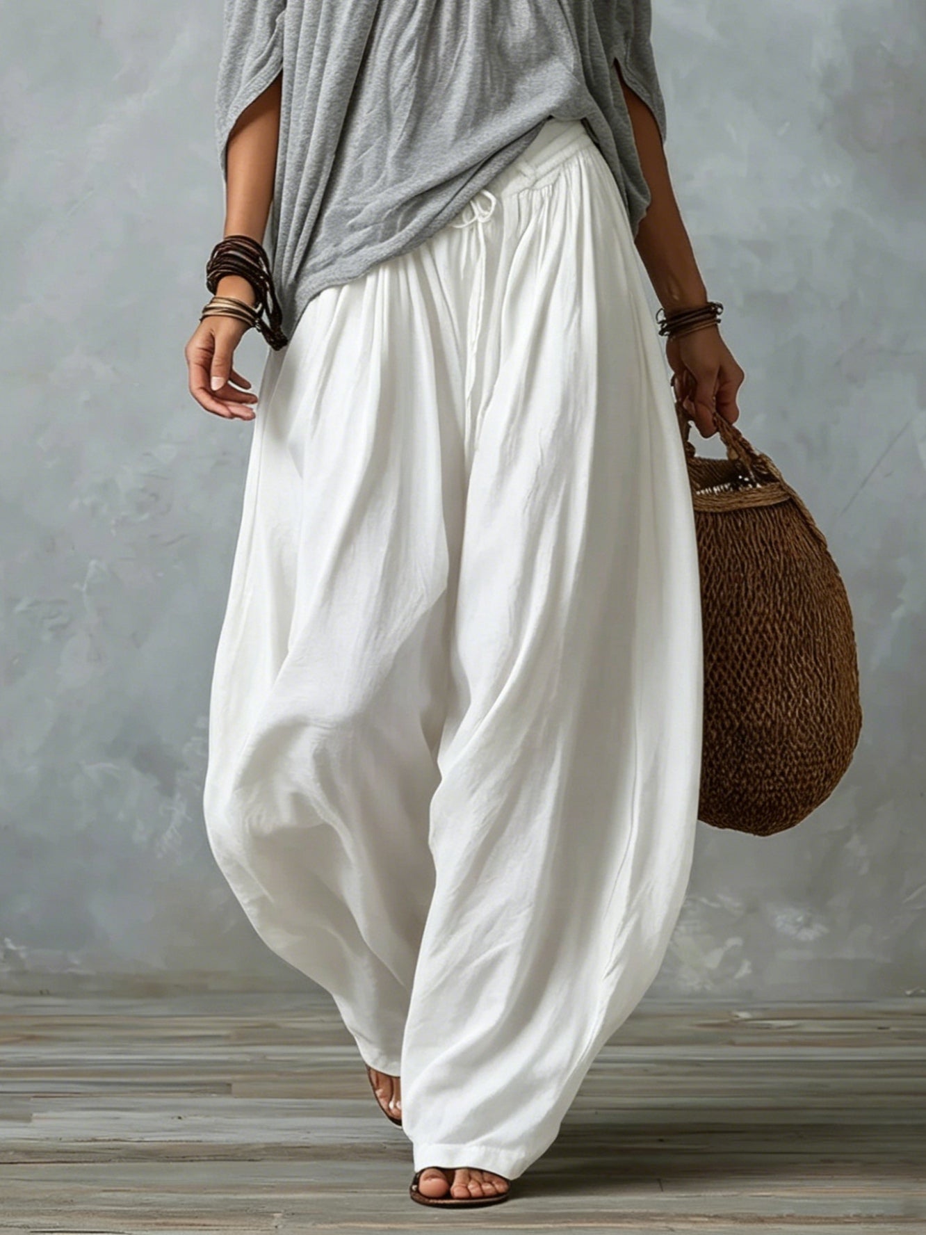 Ione | Draped Off Shoulder Lounge Set