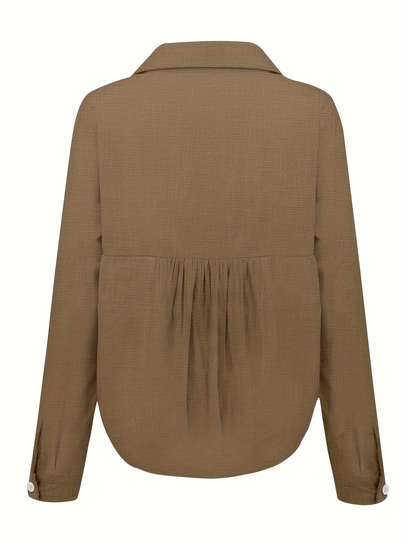 Tallulah | Relaxed Fit Linen Blend Shirt