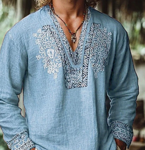 Iverson | Vintage Embroidered Resort Shirt