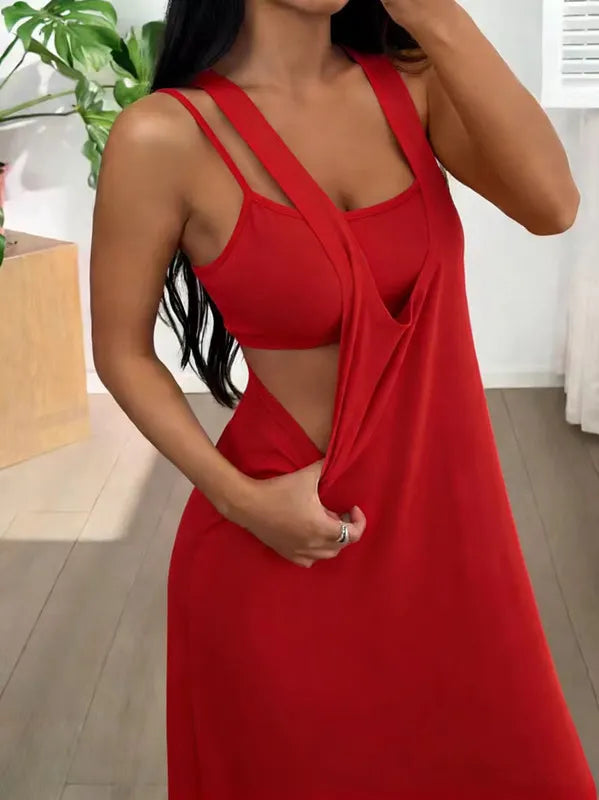 Fiorella | Soft Jersey Lounge Maxi Dress