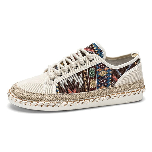Yardley | Woven Detail Casual Sneakers