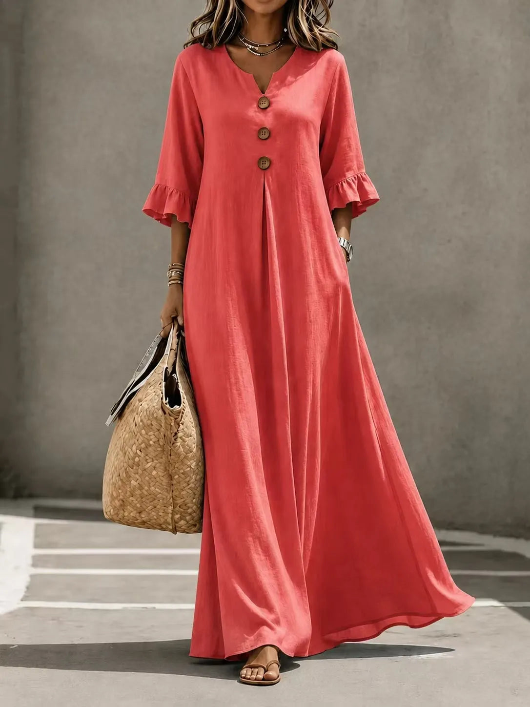 Ellowen | Breezy Pocket Maxi Dress