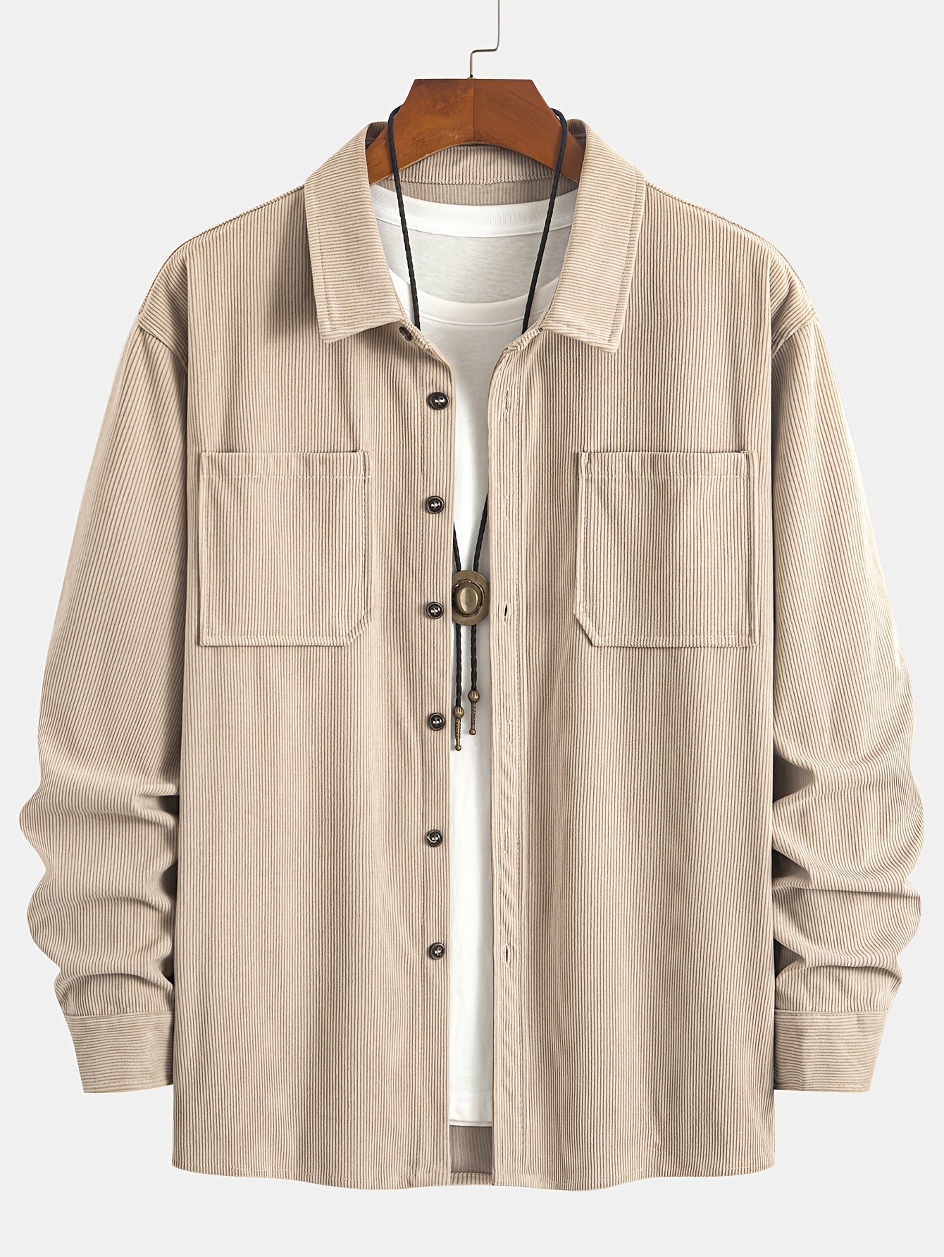 Leland | Button Front Workwear Overshirt