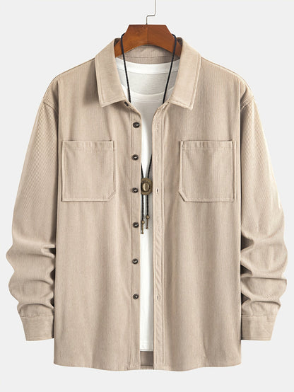 Leland | Button Front Workwear Overshirt