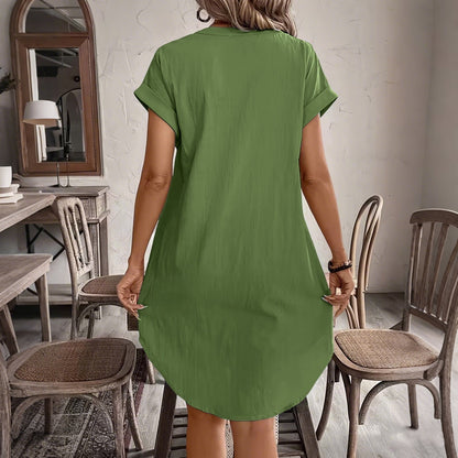 Delyse | Soft Touch Casual Mini Dress