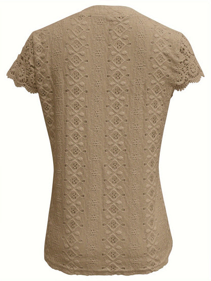 Fioressa | Vintage Eyelet Lace Blouse