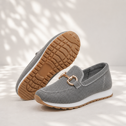Livia | Breathable Knit Slip Ons