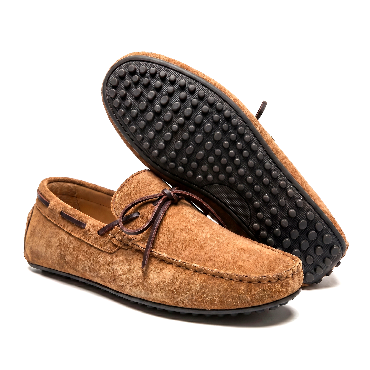 Elliston | Comfort Suede Moc Toe Loafers