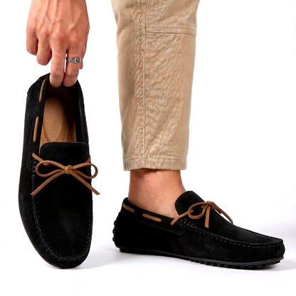 Elliston | Comfort Suede Moc Toe Loafers