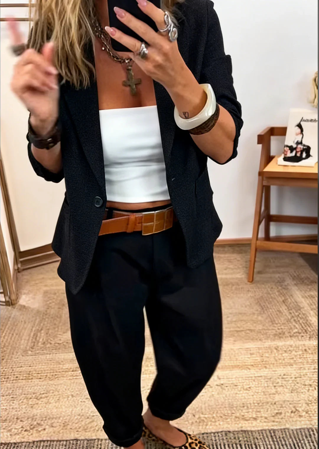 Annelore | Relaxed Blazer Trouser Set
