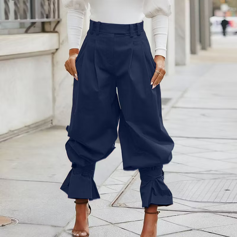 Fable | Gathered Hem Balloon Trousers