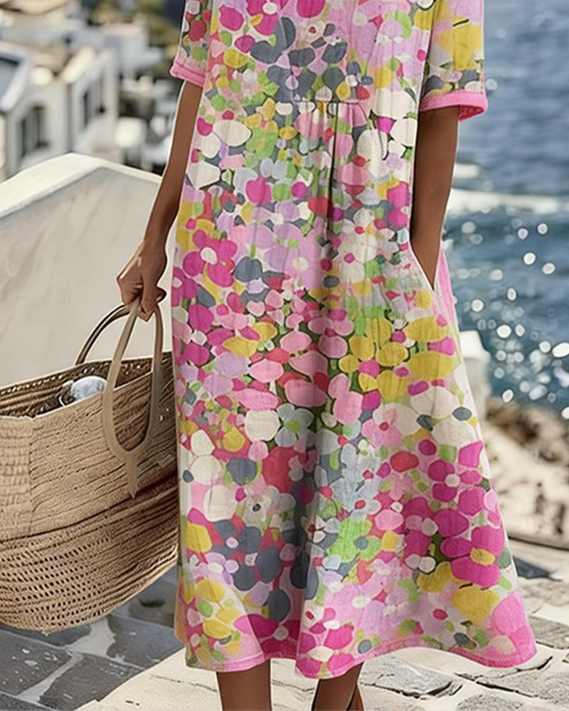 Rosabelle | Bloom Print Everyday Dress