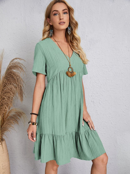 Kerensa | Relaxed Fit Babydoll Mini Dress