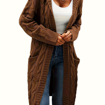 Kessara | Cozy Open Front Pocket Cardigan