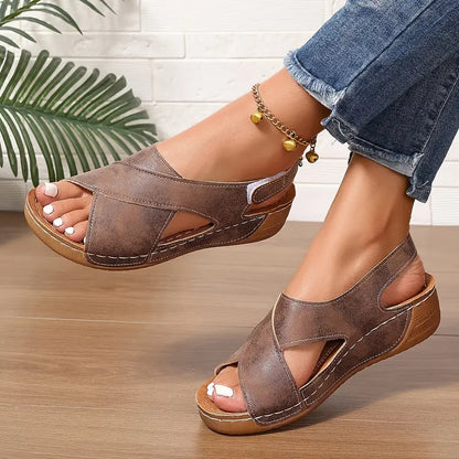 Nerina | Open Toe Slingback Sandals