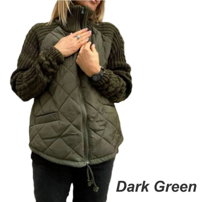 Maevora | Diamond Quilted Knit Jacket